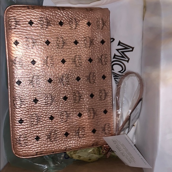 BRAND NEW MCM Zip pouch - Picture 3 of 4